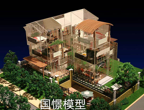 桐柏县建筑模型